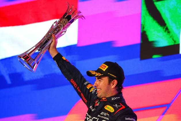 PEREZ Sergio (mex), Red Bull Racing RB19, portrait during the Formula 1 STC Saudi Arabian Grand Prix 2023, 2nd round of the 2023 Formula One World Championship, WM, Weltmeisterschaft from March 17 to 19, 2023 on the Jeddah Corniche Circuit, in Jeddah, Saudi Arabia - F1 - SAUDI ARABIAN GRAND PRIX 2023 - RACE DPPI Panoramic  20230319_IMGL0769.JPG