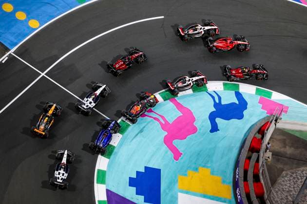 Start, F1 Grand Prix of Saudi Arabia at Jeddah Corniche Circuit on March 19, 2023 in Jeddah, Saudi Arabia Photo by HOCH ZWEI Jeddah Saudi Arabia