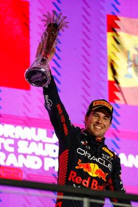 11 Sergio Perez MEX, Oracle Red Bull Racing , F1 Grand Prix of Saudi Arabia at Jeddah Corniche Circuit on March 19, 2023 in Jeddah, Saudi Arabia Photo by HOCH ZWEI Jeddah Saudi Arabia