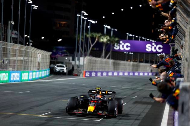 11 Sergio Perez MEX, Oracle Red Bull Racing , F1 Grand Prix of Saudi Arabia at Jeddah Corniche Circuit on March 19, 2023 in Jeddah, Saudi Arabia Photo by HOCH ZWEI Jeddah Saudi Arabia