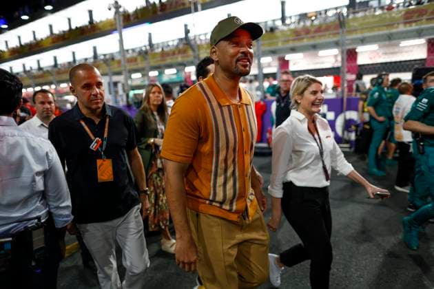 Will Smith USA , F1 Grand Prix of Saudi Arabia at Jeddah Corniche Circuit on March 19, 2023 in Jeddah, Saudi Arabia Photo by HOCH ZWEI Jeddah Saudi Arabia