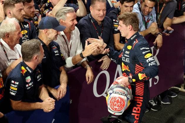 19 03 2023, Jeddah Corniche Circuit, Jeddah, Formula 1 Saudi Arabia Grand Prix ,in picture 2 place for Max Verstappen NLD , Oracle Red Bull Racing Jeddah Corniche Circuit Saudi Arabia  eu-images-506
