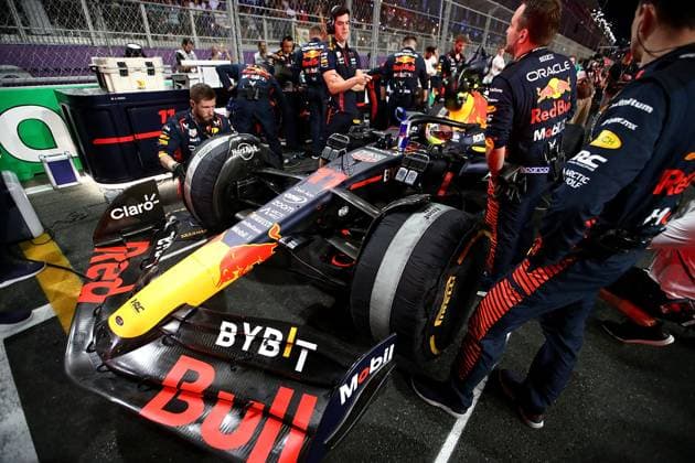 Formula 1 Saudi Arabia Grand Prix 19 03 2023, Jeddah Corniche Circuit, Jeddah, Formula 1 Saudi Arabia Grand Prix ,in picture Sergio Perez MEX , Oracle Red Bull Racing nordphotoxGmbHx xBratic nph00250