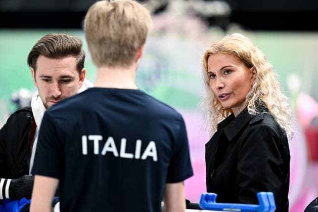 Sport Themen der Woche KW12 Sport Bilder des Tages Daniel GRASSL (ITA) and Eteri Georgievna Tutberidze during Men Practice, at the ISU World Figure skating, Eiskunstlauf Championships 2023, at Saitama Super Arena, on March 21, 2023 in Saitama, Japan. Noxthirdxpartyxsales  (213908035)