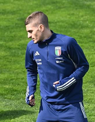 Fußball, Nationalteam Italien Training March 22, 2023, Florence, Italy: Italy s Marco Verratti attends a training session at Coverciano Center in Florence, Italy, 22 March 2023.ANSA CLAUDIO GIOVANNINI Florence Italy - ZUMAa110 20230322_zaf_a110_009 Copyright: xClaudioxGiovanninix