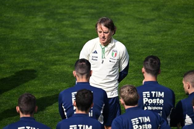 Football, Italy National Team Training