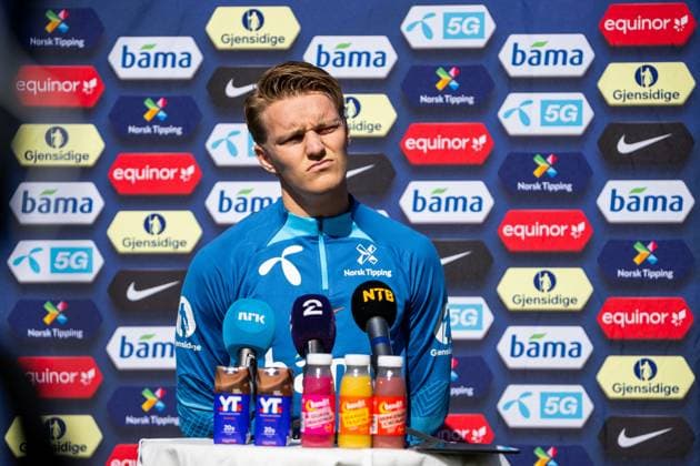 Football, Euro Quali, Norway National Team Press Conference in Marbella