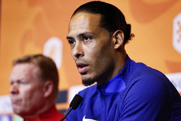 Football, Euro Quali, Netherlands National Team Press Conference