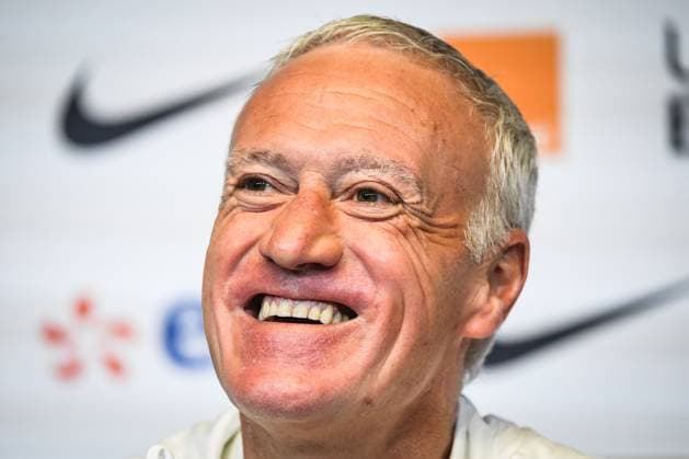 March 23, 2023, Saint-Denis, France, France: Didier DESCHAMPS of France during the press conference, PK, Pressekonferenz of the French team ahead the UEFA EURO, EM, Europameisterschaft,Fussball 2024 European Qualifiers match in Stade de France on March 23, 2023 in Saint-Denis near Paris, France. Saint-Denis France - ZUMAm308 20230323_zsp_m308_014 Copyright: xMatthieuxMirvillex