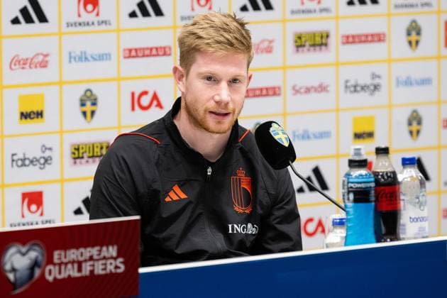 Football, Euro Quali, Belgium National Team Press Conference