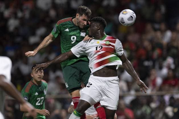 Football, CONCACAF Nations League, Suriname - Mexico