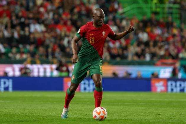 Portugal, Lisboa, 23 March 2023 EURO 2024 Qualification Group J Portugal Lichtenstein v l , Danilo Pereira Portugal FREISTELLER Copyright: JoaquimxFerreira