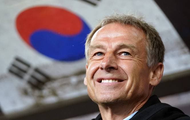 Sport Themen der Woche KW12 Sport Bilder des Tages Friendly Soccer Match ( South Korea vs Colombia - 2023 03 24) ULSAN, SOUTH KOREA, MAR 24 : Jürgen Klinsmann of South Korea reacts during friendly soccer match between South Korea and Colombia at the Ulsan Munsu Football Stadium in Ulsan, South Korea, 24 March 2023. (Editorial Use Only) Ulsan the Ulsan Munsu Football Stadium South Korea 7793_269353 Copyright: xSeokyongxLee PentaxPressx