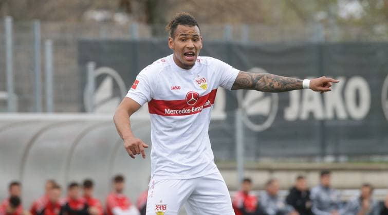 Stuttgart , Soccer test match VfB Stuttgart vs FC Heidenheim , Juan Jose Perea VfB
