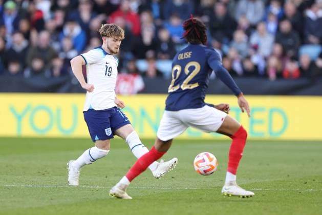 Football, U21, England - France