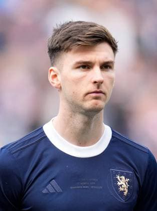 Mandatory Credit: Photo by Stuart Wallace Shutterstock (13840527du) Kieran Tierney of Scotland. Scotland v Cyprus, UEFA European Championship, EM, Europameisterschaft 2024 Qualifying, Group A, Football, Hampden Park, Glasgow, UK - 25 Mar 2023 EDITORIAL USE ONLY No use with unauthorised audio, video, data, fixture lists, club league logos or live services. Online in-match use limited to 120 images, no video emulation. No use in betting, games or single club league player publications. Scotland v Cyprus, UEFA European Championship 2024 Qualifying, Group A, Football, Hampden Park, Glasgow, UK - 25 Mar 2023 EDITORIAL USE ONLY No use with unauthorised audio, video, data, fixture lists, club league logos or live services. Online in-match use limited to 120 images, no video emulation. No use in betting, games or single club league player publications. Copyright: xStuartxWallace Shutterstockx 13840527du