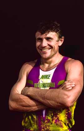 RECORD DATE NOT STATED Track and Field Sergey Bubka Sergey Bubka (URS) during a photo shoot for Nike International Athletics in the Olympic Stadium,Estadi Olimpic Lluis Companys, Barcelona, Spain 1991 Barcelona Olympic Stadium, Estadi Olimpic Spain Copyright: xStevenxE.xSutton DUOMO PCNx TF9102 072505
