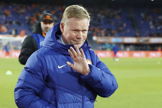ROTTERDAM , 27-03-2023 , Stadion de Kuip , UEFA Qualification EURO 2024 , season 2022 2023 , match between Netherlands and Gibraltar , Netherlands trainer coach Ronald Koeman Netherlands - Gibraltar  x20346033x Copyright: