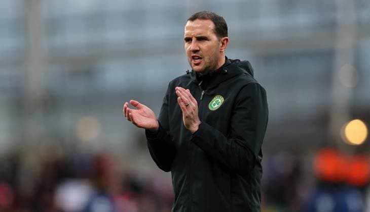 UEFA EURO, EM, Europameisterschaft,Fussball 2024 Qualifying Round Group B, Aviva Stadium, Dublin 27 3 2023 Republic of Ireland vs France Ireland assistant manager John O™Shea John O™Shea 27 3 2023  Copyright: x INPHO RyanxByrnex RB1_5499