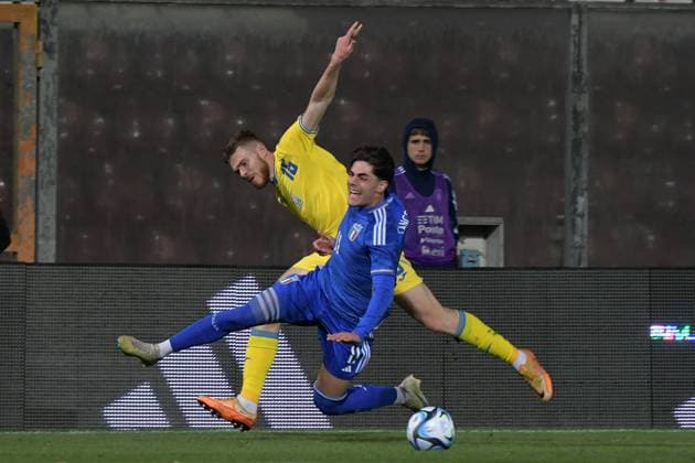 Football, U21, Test match, Italy - Ukraine