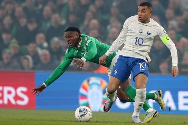 Football, Euro Quali, Ireland - France