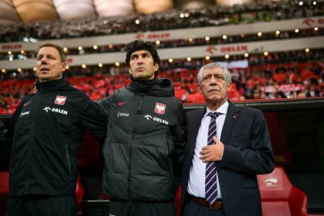 27.03.2023 WARSZAWA, STADION PGE NARODOWY IMIENIEM KAZMIERZA GORSKIEGO PILKA NOZNA (FOOTBALL) ELIMINACJE MISTRZOSTW EUROPY UEFA EURO, EM, Europameisterschaft,Fussball 2024 ( UEFA EURO 2024 QUALIFICATION ) MECZ ( GAME ) POLSKA - ALBANIA ( POLAND - ALBANIA ) NZ COACH FERNANDO SANTOS FOTO MATEUSZ SLODKOWSKI CYFRASPORT NEWSPIX.PL --- Newspix.pl  20230327_CS_MS_016