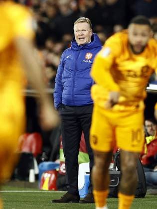 ROTTERDAM - Holland coach Ronald Koeman during the UEFA European Championship, EM, Europameisterschaft qualifying match between the Netherlands and Gibraltar at Feyenoord Stadion de Kuip on March 27, 2023 in Rotterdam, Netherlands. ANP PIETER STAM DE JONGE UEFA EURO, EM, Europameisterschaft,Fussball 2024 Qualifying Round 2022 2023 xVIxANPxSportx xxANPxIVx 465879373 originalFilename: 465879373.jpg