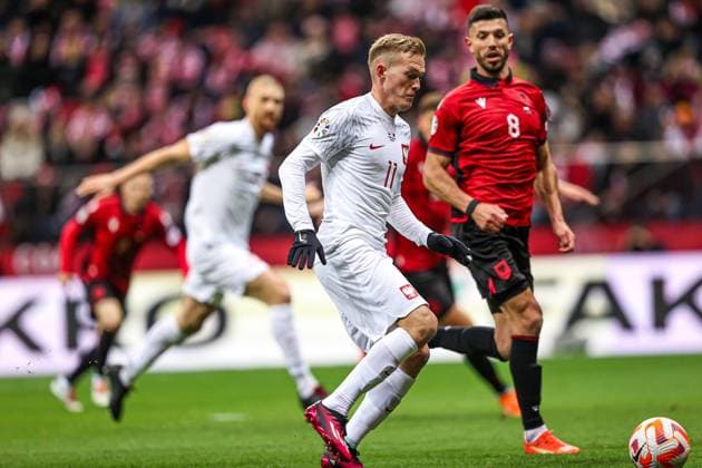 27.03.2023 WARSZAWA, STADION PGE NARODOWY IMIENIEM KAZMIERZA GORSKIEGO PILKA NOZNA (FOOTBALL) ELIMINACJE MISTRZOSTW EUROPY UEFA EURO, EM, Europameisterschaft,Fussball 2024 ( UEFA EURO 2024 QUALIFICATION ) MECZ ( GAME ) POLSKA - ALBANIA ( POLAND - ALBANIA ) NZ KAROL SWIDERSKI FOTO LUKASZ GROCHALA CYFRASPORT NEWSPIX.PL --- Newspix.pl  20230327CSLG0211