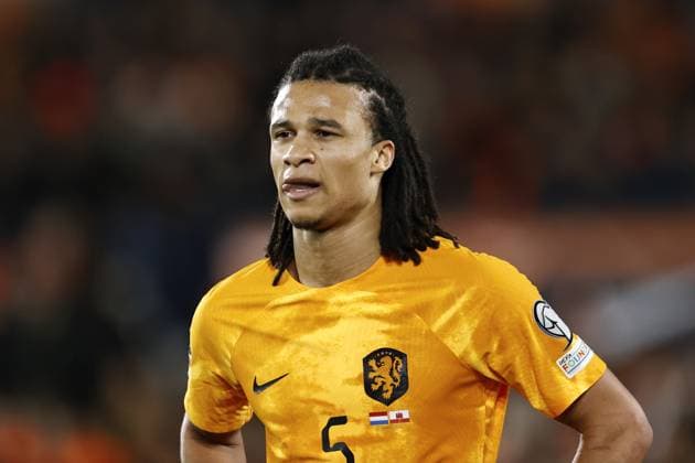 ROTTERDAM - Nathan Ake of Holland during the UEFA European Championship, EM, Europameisterschaft qualifying match between the Netherlands and Gibraltar at Feyenoord Stadion de Kuip on March 27, 2023 in Rotterdam, Netherlands. ANP MAURICE VAN STONE UEFA EURO, EM, Europameisterschaft,Fussball 2024 Qualifying Round 2022 2023 xVIxANPxSportx xxANPxIVx 465882293 originalFilename: 465882293.jpg