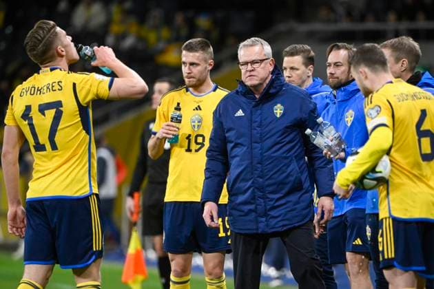 STOCKHOLM 20230327 Swedens national team captain Janne Andersson during Mondays European football qualifying match between Sweden and Azerbaijan at Friends Arena STOCKHOLM SWEDEN x10080x,  Copyright: xFredrikxSandberg TTx EM-KVAL SVERIGE-AZERBAJDZJAN