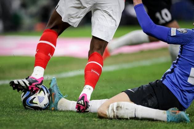 SOCCER - UEFA EURO, EM, Europameisterschaft,Fussball 2024 Quali, AUT vs EST LINZ,AUSTRIA,27.MAR.23 - SOCCER - European Qualifiers 2024, OEFB international match, Länderspiel, Nationalmannschaft Austria vs Estland. Image shows David Alaba (AUT).  GEPAxpictures xManfredxBinder