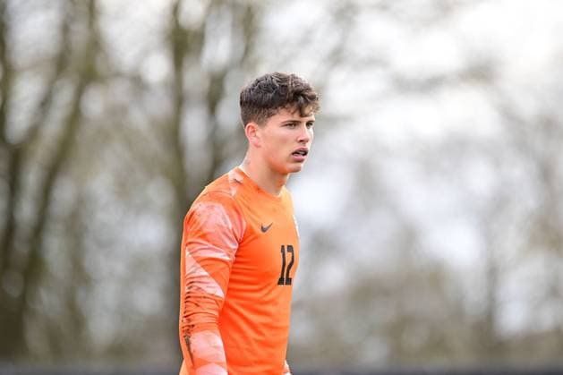 Soccer I U 19 Juniors I Season 2022 2023 I European Championship Qualification I Germany U 19 Slovenia U 19 I 28 03 2023 Lovro Stubljar 12, Slovenia U 19 Bremen Weserstadion Platz 11 Bremen Germany Copyright: xLobeca FelixxSchlikisx