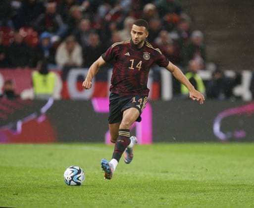 Josha Vagnoman GER Germany Belgium football international 2023, friendly Cologne, GER, 28 03 2023 ,