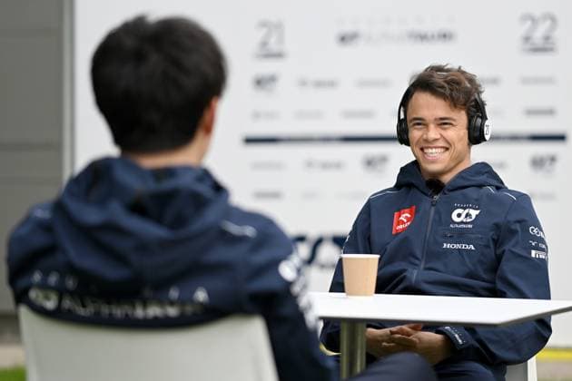 Australian Formula 1 Grand Prix Preparations Nick de Vries of Netherlands laughs in the paddock ahead of the 2023 Formula 1 Australian Grand Prix at Albert Park in Melbourne on the 29th of March, 2023. Melbourne Australia  Copyright: xMorganxHancockx originalFilename:hancock-australi230329_npUvu.jpg