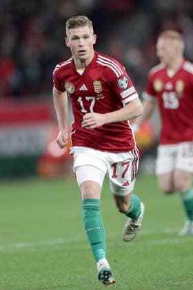 KEVIN CSOBOTH, Ungheria, EURO 2024 Qualifying, Hungary vs Bulgaria 3-0, 27-03-2023, Azione, Action, Single shot QUALIFICAZIONI CAMPIONATO EUROPEO EURO 2024 UNGHERIA-BULGARIA 3-