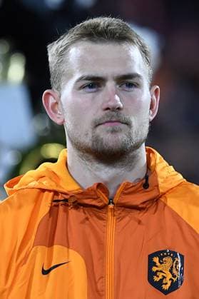 Soccer UEFA European Qualifiers Netherlands Gibraltar on 27 03 2023 at Feyenoord Stadium in Rotterdam Matthijs de Ligt Netherlands xRx
