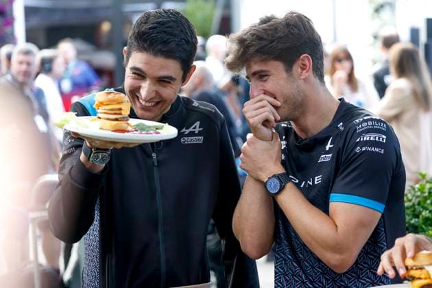 31 Esteban Ocon FRA, BWT Alpine F1 Team , Jack Doohan AUS, BWT Alpine F1 Team , F1 Grand Prix of Australia at Albert Park Circuit on March 30, 2023 in Melbourne, Australia Photo by HOCH ZWEI Melbourne Australia