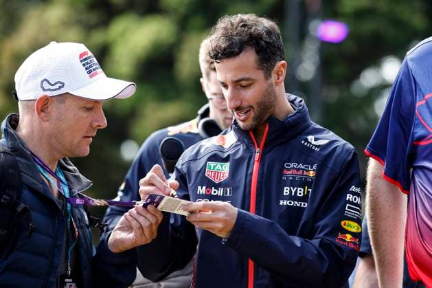 Daniel Ricciardo AUS, Oracle Red Bull Racing , F1 Grand Prix of Australia at Albert Park Circuit on March 30, 2023 in Melbourne, Australia Photo by HOCH ZWEI Melbourne Australia