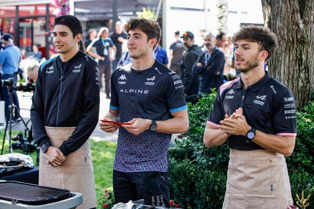 31 Esteban Ocon FRA, BWT Alpine F1 Team , Jack Doohan AUS, BWT Alpine F1 Team , 10 Pierre Gasly FRA, BWT Alpine F1 Team , F1 Grand Prix of Australia at Albert Park Circuit on March 30, 2023 in Melbourne, Australia Photo by HOCH ZWEI Melbourne Australia
