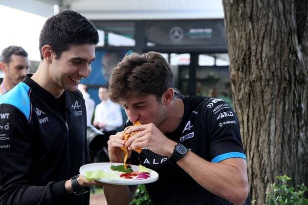 FORMULA 1 ROLEX AUSTRALIAN GRAND PRIX 2023 30 03 2023, Albert Park, Melbourne, FORMULA 1 ROLEX AUSTRALIAN GRAND PRIX 2023 , in picture Esteban Ocon FRA , BWT Alpine F1 Team, Jack Doohan nordphotoxGmbHx xBratic nph00250
