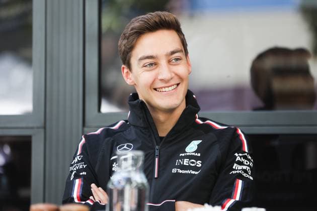 March 30, 2023, Melbourne, Victoria, Australia: MELBOURNE, AUSTRALIA - MARCH 30: George Russell of Great Britain at the 2023 Australian Formula 1 Grand Prix on 30th March 2023 Melbourne Australia - ZUMAp121 20230330_zsp_p121_063 Copyright: xChrisxPutnamx