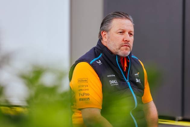 March 30, 2023, Melbourne, Victoria, Australia: MELBOURNE, AUSTRALIA - MARCH 30: Zak Brown CEO of McLaren Formula 1 Team at the 2023 Australian Formula 1 Grand Prix on 30th March 2023 Melbourne Australia - ZUMAp121 20230330_zsp_p121_066 Copyright: xChrisxPutnamx