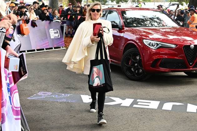 SUPERCARS MELBOURNE 400, Tiffany Cromwell, partner of Valtteri Bottas of Alfa Romeo, on arrival during the Formula 1 Australian Grand Prix at the Albert Park Circuit in Melbourne, Friday, March 31, 2023. ( NO ARCHIVING, EDITORIAL USE ONLY, NO USE IN BOOKS WITHOUT CONSENT MELBOURNE VICTORIA AUSTRALIA  Copyright: xJOELxCARRETTx 20230331001781083747