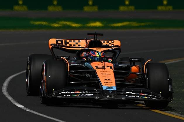 AUSTRALIAN F1 GRAND PRIX, Oscar Piastri of McLaren during Free Practice One at the 2023 Australian Grand Prix at the Albert Park Circuit in Melbourne, Friday, March 31, 2023. ( NO ARCHIVING, EDITORIAL USE ONLY, NO USE IN BOOKS WITHOUT CONSENT MELBOURNE VICTORIA AUSTRALIA  Copyright: xJAMESxROSSx 20230331001781125646