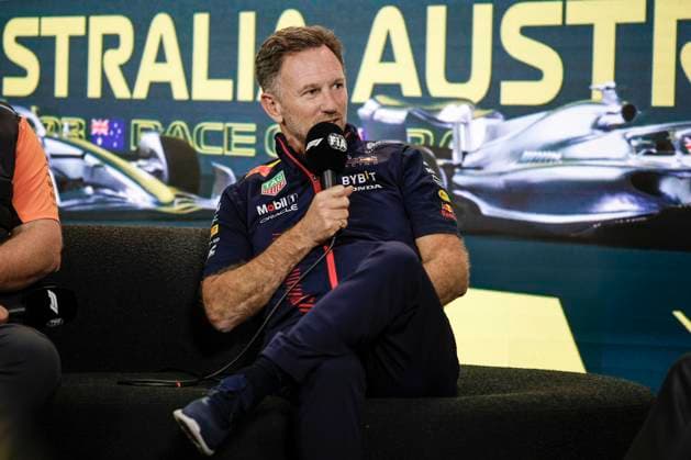 HORNER Christian (gbr), Team Principal of Red Bull Racing, portrait during the Formula 1 Rolex Australian Grand Prix 2023, 3rd round of the 2023 Formula One World Championship, WM, Weltmeisterschaft from March 31 to April 2, 2023 on the Albert Park Circuit, in Melbourne, Australia - F1 - AUSTRALIAN GRAND PRIX 2023 DPPI Panoramic  00122006__R5_2936