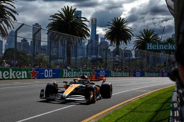 81 Oscar Piastri AUS, McLaren F1 Team , F1 Grand Prix of Australia at Albert Park Circuit on March 31, 2023 in Melbourne, Australia Photo by HOCH ZWEI Melbourne Australia
