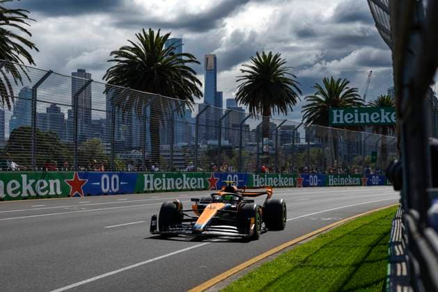 4 Lando Norris GBR, McLaren F1 Team , F1 Grand Prix of Australia at Albert Park Circuit on March 31, 2023 in Melbourne, Australia Photo by HOCH ZWEI Melbourne Australia