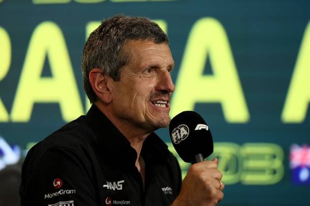 31 03 2023, Albert Park, Melbourne, FORMULA 1 ROLEX AUSTRALIAN GRAND PRIX 2023 , in picture Team Principal Günther Steiner Moneygram Haas F1 Team Melbourne Albert Park Victoria Australia  eu-images-506