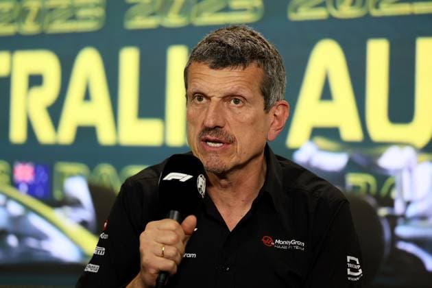 31 03 2023, Albert Park, Melbourne, FORMULA 1 ROLEX AUSTRALIAN GRAND PRIX 2023 , in picture Team Principal Günther Steiner Moneygram Haas F1 Team Melbourne Albert Park Victoria Australia  eu-images-506
