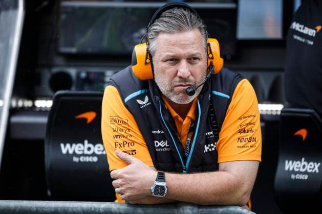 Zak Brown USA, McLaren F1 Team , F1 Grand Prix of Australia at Albert Park Circuit on March 31, 2023 in Melbourne, Australia Photo by HOCH ZWEI Melbourne Australia